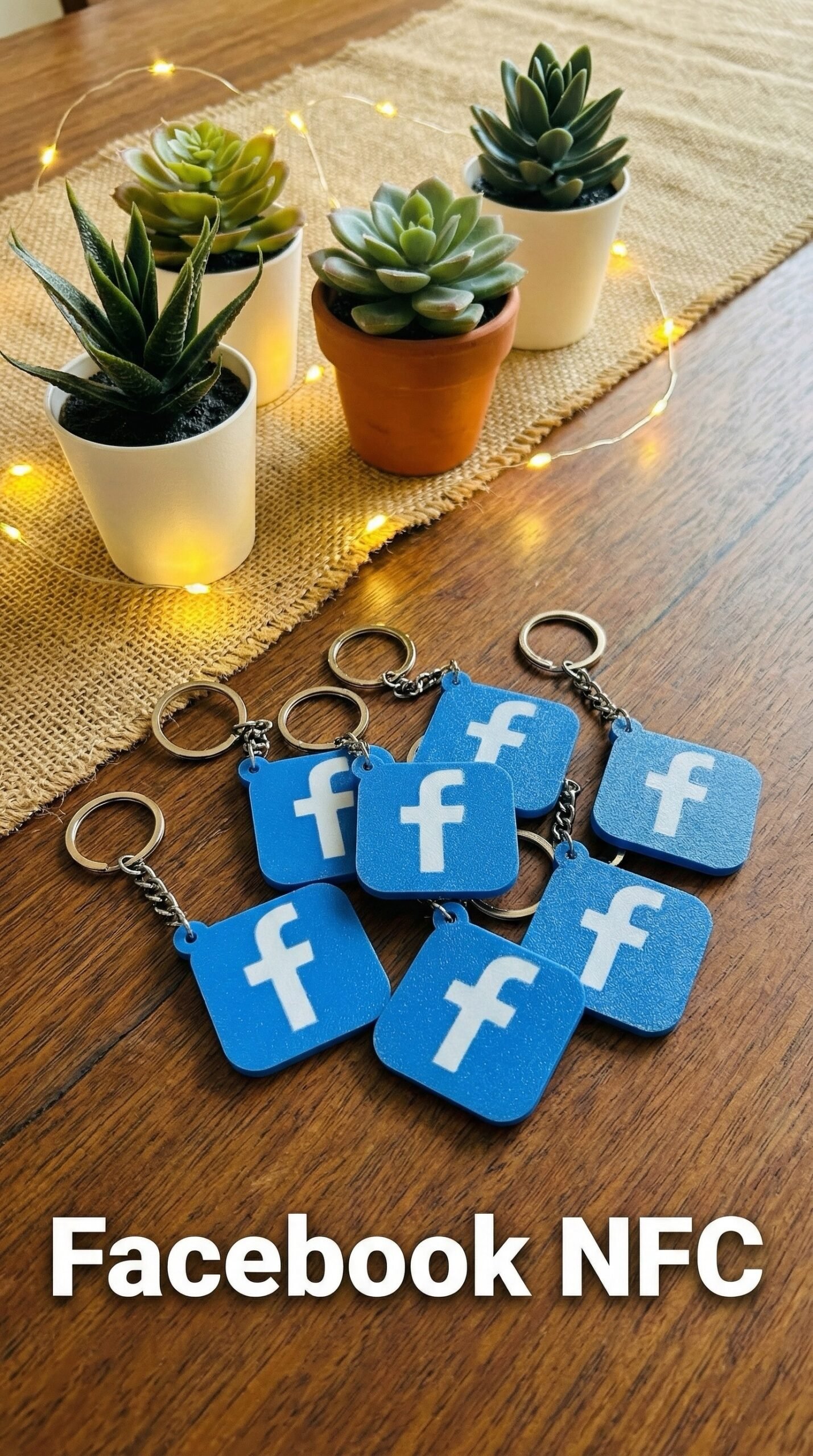 Facebook NFC Keychain